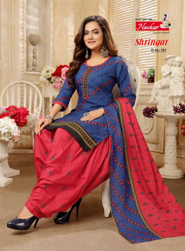 Navkar Shringar Vol-1Cototn DesignerReadymade With Inner Suit